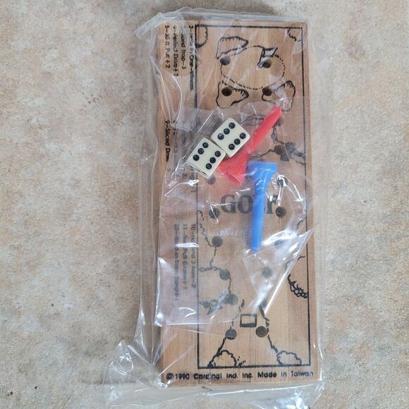 Vintage 1990 Sport Teasers 7 Wood/Peg Brain Buster Games in Tin - Picture 7 of 13